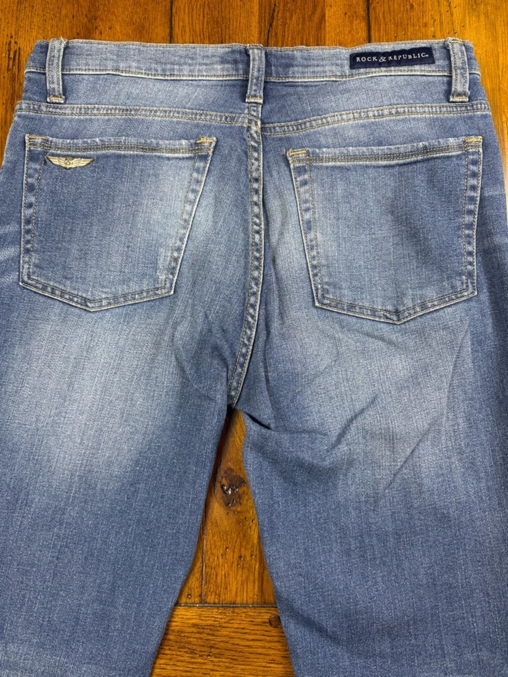 Rock& Republic Mid Rise Skinny Jeans Size 12M